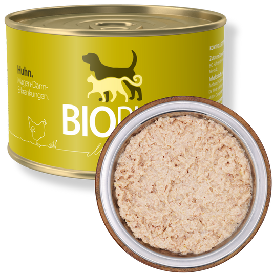 Bio-Diätfutter bei Magen- & Darmerkrankungen für Hunde