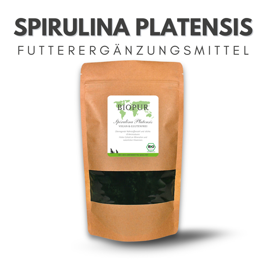 Spirulina Platensis-Pulver - BIOPUR Futterergänzungen