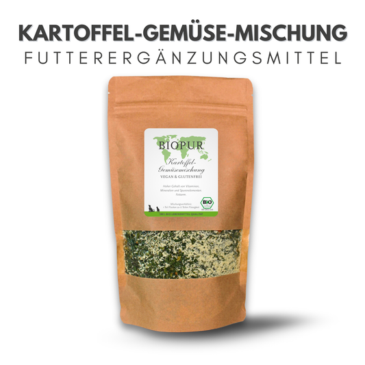 Kartoffel-Gemüse-Mischung - BIOPUR Futterergänzungen