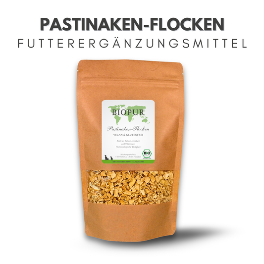 Pastinaken-Flocken - BIOPUR Futterergänzungen