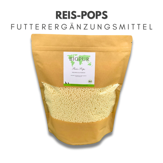 Reis-Pops - BIOPUR Futterergänzungen